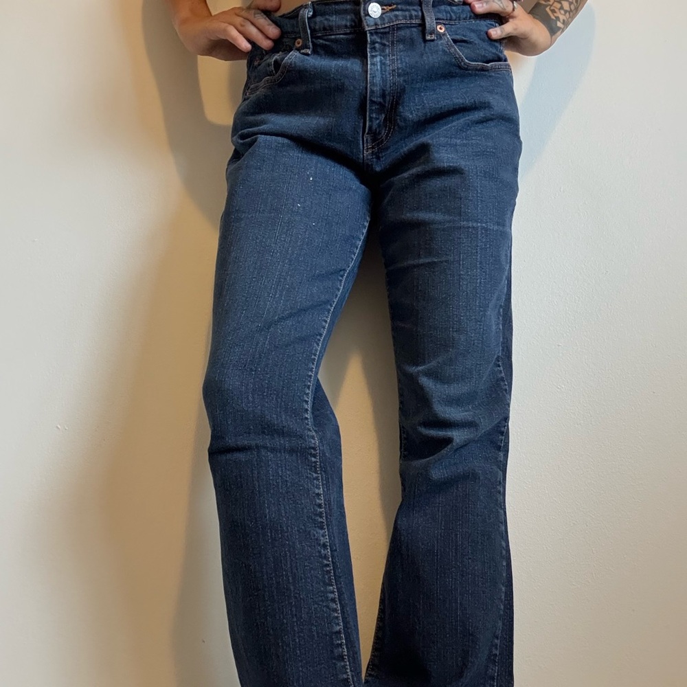 Dark Indigo Bootcut Levi’s 515 Jeans